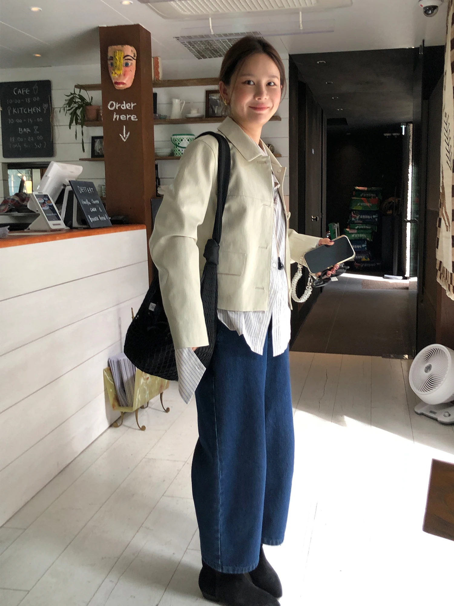 WXLSTUDIO Manteau court pour femme en cuir véritable et daim synthétique, col rabattable, écologique, en cuir de porc, manches longues