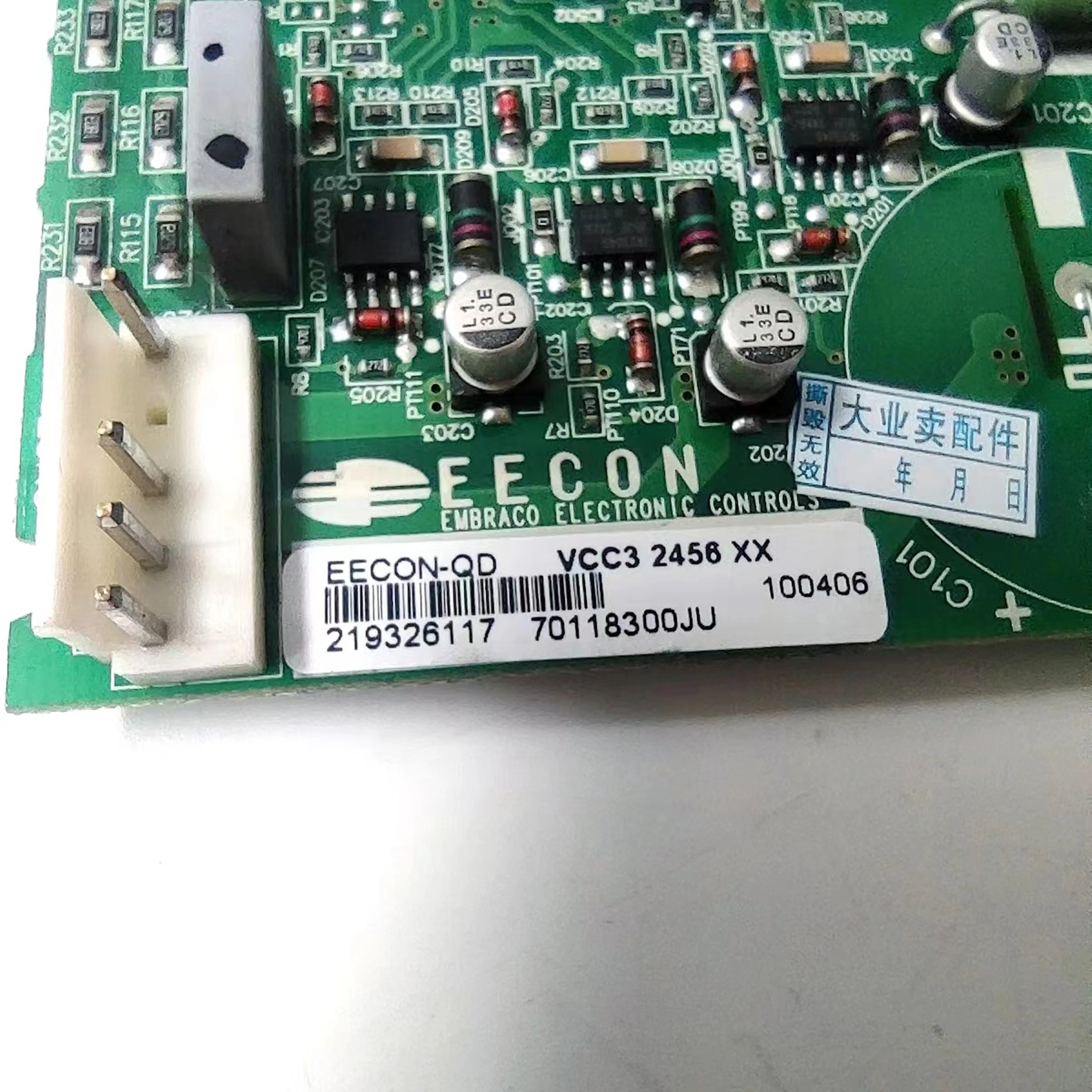 Frequency Conversion Board EECON-QD VCC3 2456 XX 0193525078 GOOG for Refrigerator BCD-552 BCD-551 BCD-550 BCD-538 BCD-586 BCD-58