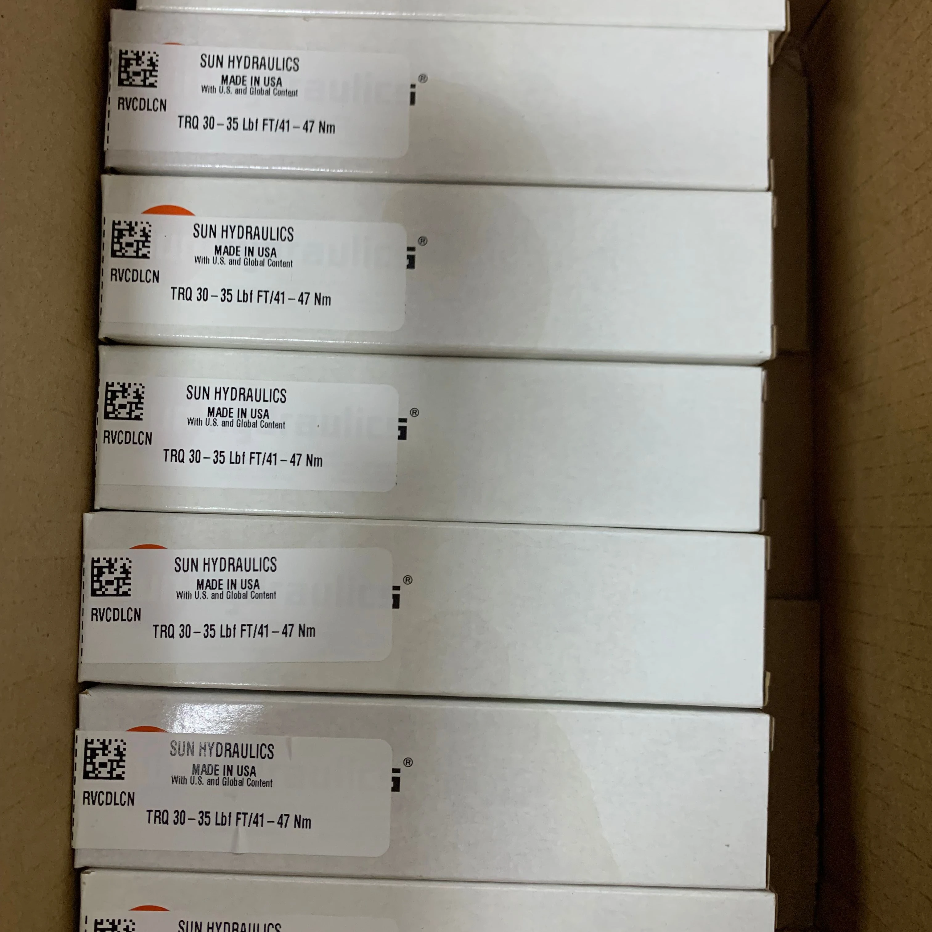 RVCD-LAN RVCDLAN RVCD LAN RVCD-LCN RVCDLCN SUN Hydraulics Origin Cartuccia valvola limitatrice a pistone bilanciato pilotabile