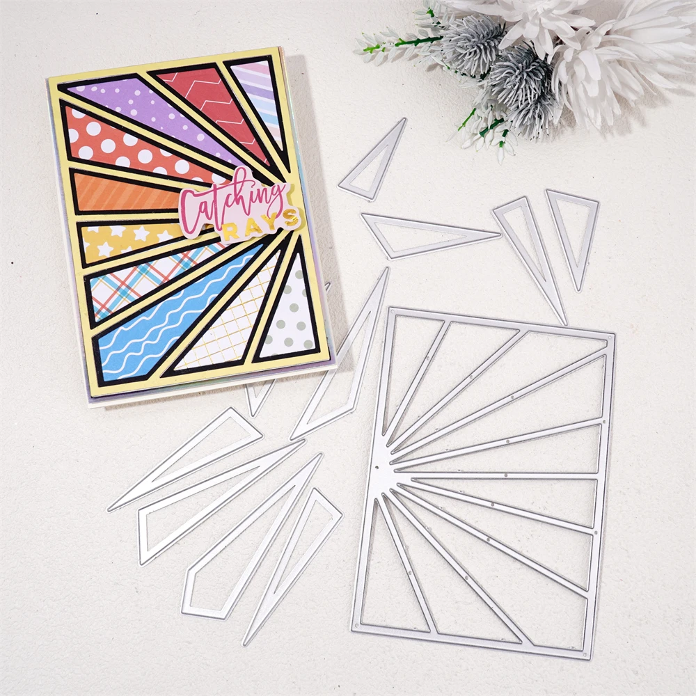 Inlovearts長方形フレームメタルカッティングディースクラップブックカード2022クラフト紙エンボス装飾鉛筆の新コレクション