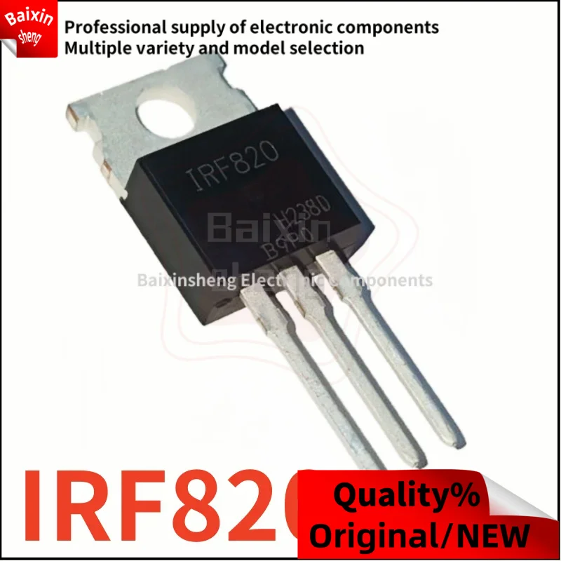 

10PCS Brand new quality IRF820 TO-220 500V/2.5A MOSFET