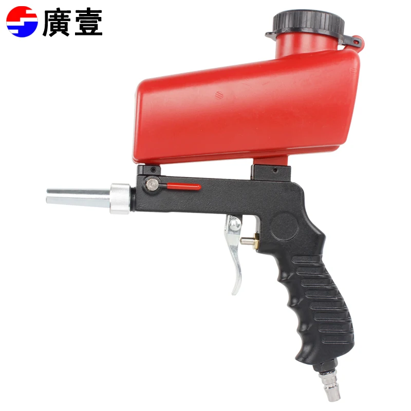 Guangyi Handheld Sandblasting Gun, Pneumatic Small Sandblasting Machine, Rust Removal, Oil Removal, and Impurity Removal Tool