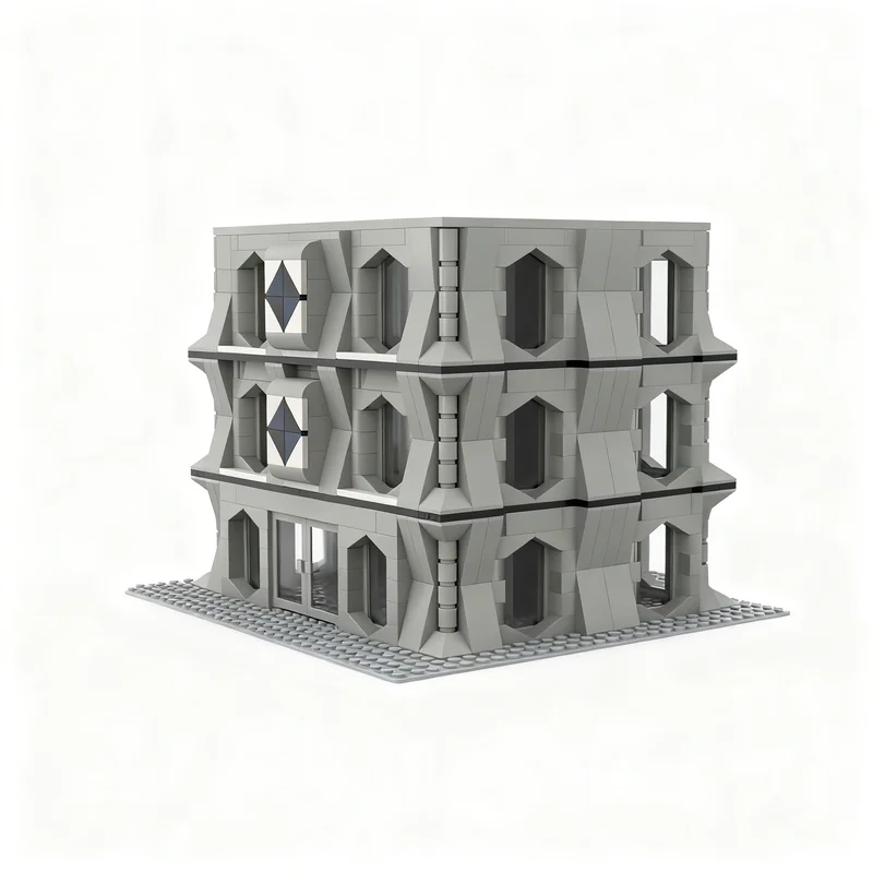 2317pcs MOC Modular Project Architecture Model Building Blocks Construction Christmas Gifts Craft Art Brick 3D Idea Display