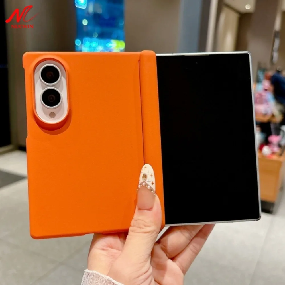 Macaron-Farben Matt-Hülle für Samsung Galaxy Z Fold 8 Wide Fold7 6 5 4 Ultra Dünne Dual-Axis Scharnier Kamera Stoßfeste Schutzhülle