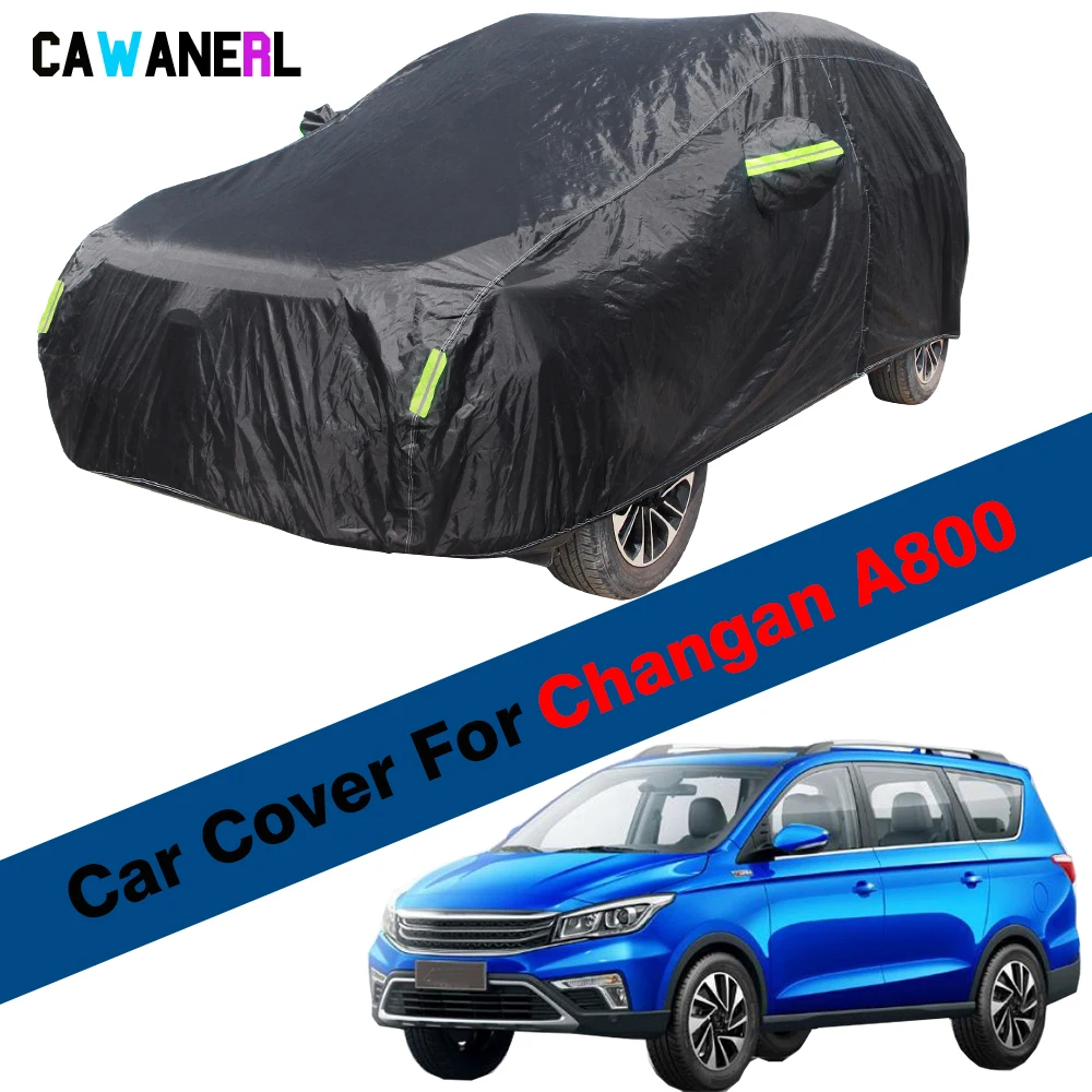 Full Car Cover Summer Sun Shade Anti-UV Winter Rain Snow Prevent Waterproof MPV Cover For Changan Oshan Oushang Linmax A800