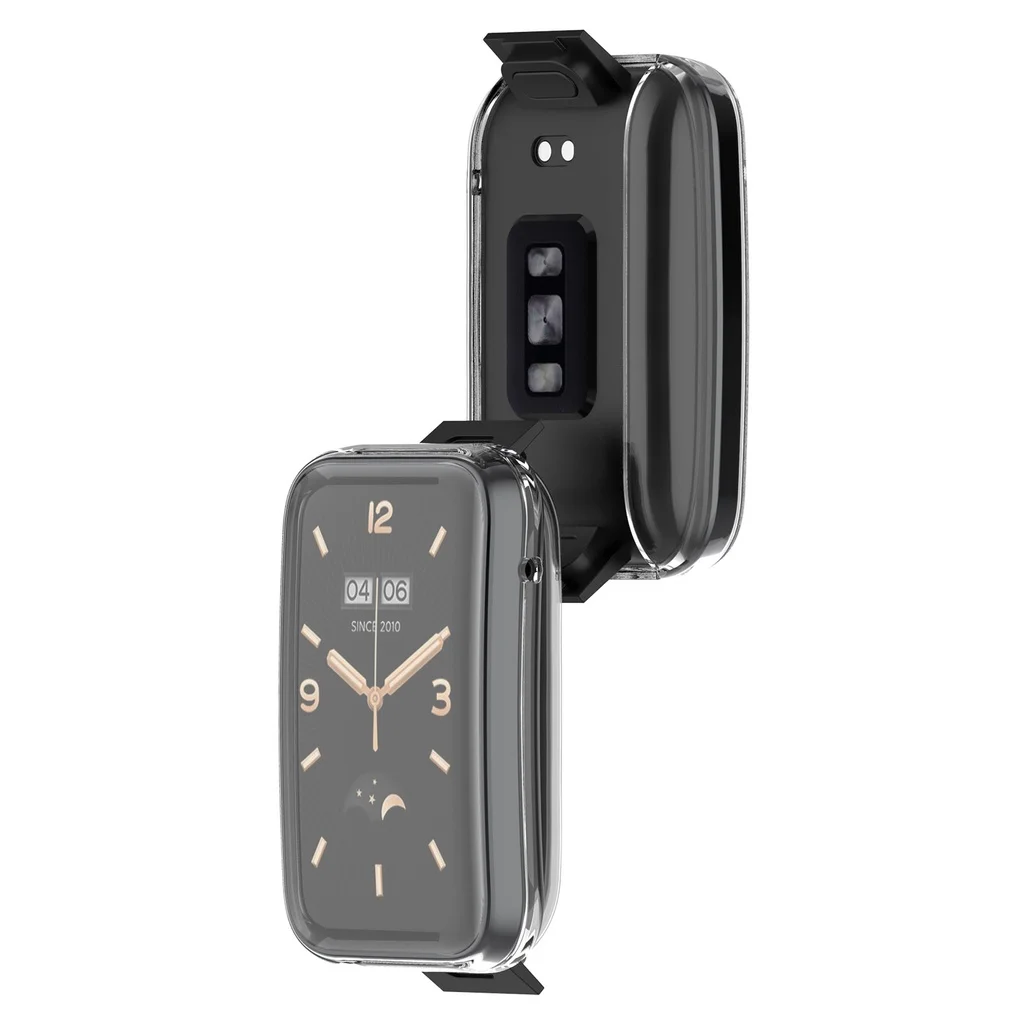 เคส TPU สําหรับ Xiaomi miband 7 Pro mi band 7Pro ชุบนุ่มเงา Slim Full Cover