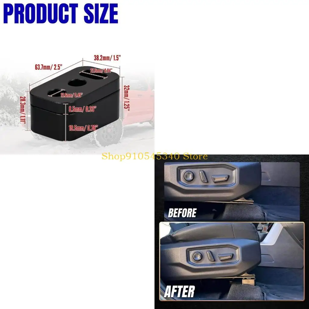 U2JA Tuning Spacer Block with Aluminum Pair Blocks, Four Mounting Bolts, Front Installation, Workshop Support, and Daily Use