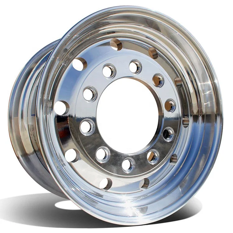 【Hot】Factory Direct Sales 22.5 Aluminum Rim High Quality Aluminum 11r24.5 Rim Hot Sale Alcoa Aluminum Truck Wheels