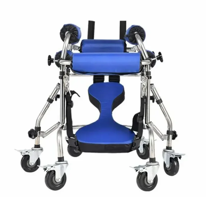 

Anti Rollover Disabled Children Walking Aids Cerebral Palsy Hemiplegia Patients Rehabilitation Training Wheel Walking Aid