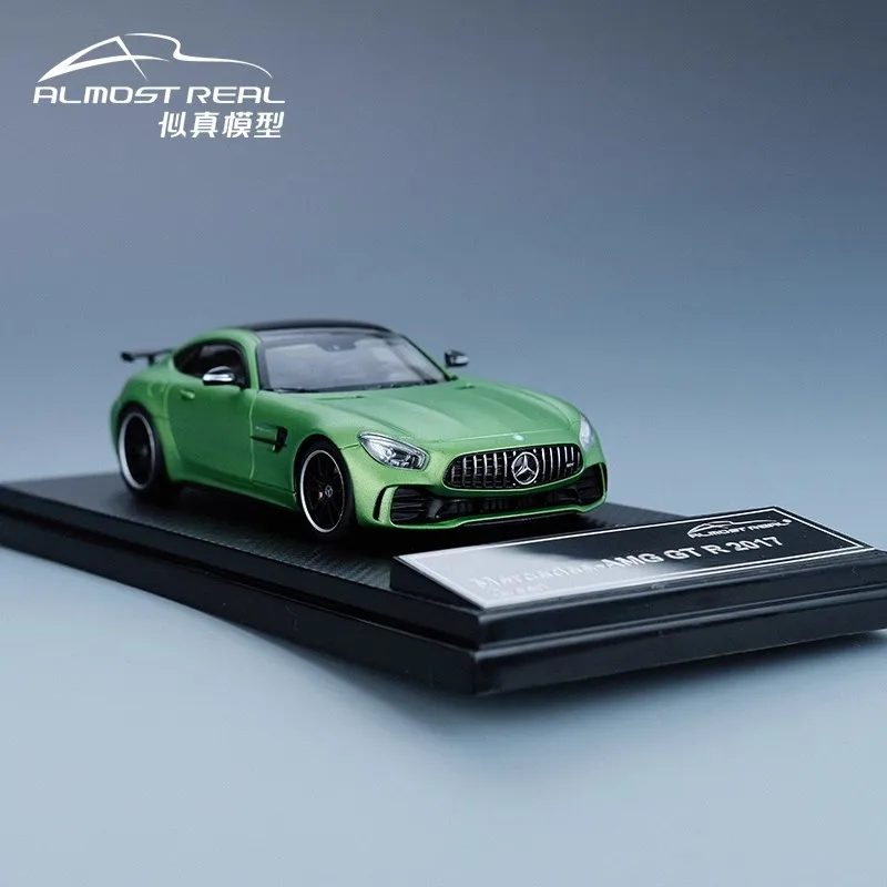1/43 Bijna Echte Auto Model Mercedes Benz AMG-GTR AR Legering Model Auto Simulatie Kamer Display Auto Model Jongen Aangepaste Speelgoed gift