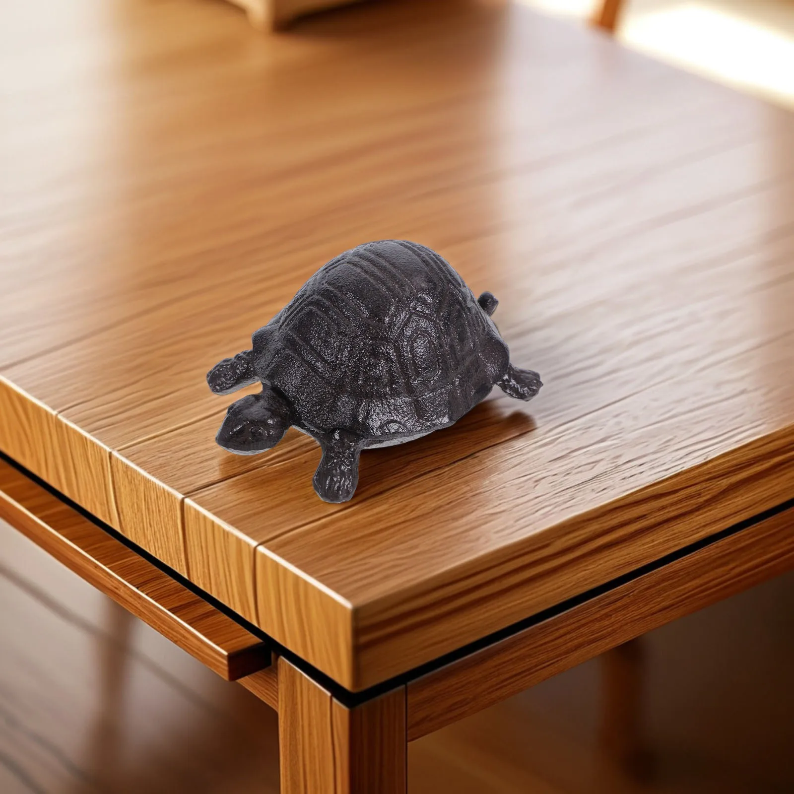 Винтажный чугунный черепаха, ящик для ключей, садовое украшение, сейф для хранения, органайзер для безделушек, уличный двор, уникальный дизайн с животными, большой