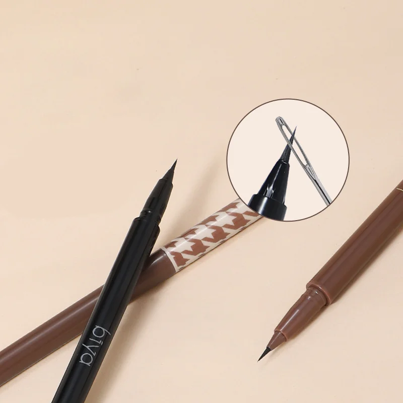Ultrafijn wenkbrauwpotlood - Waterdicht, veegvast, langdurig, natuurlijke haarstreken, gemakkelijk te gebruiken, veganistisch en dierproefvrij