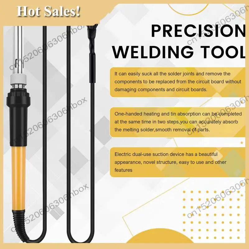 

-HOPE Portable Soldering Iron - Xt60 Connector - Use With 3S 12V Lipo Battery - Perfect For Drones Rc Equipment, Electronics Rep