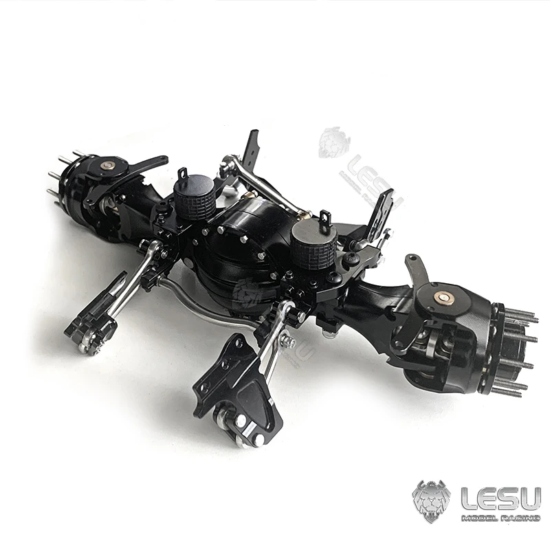 Airbag suspension LESU model 1/14 simulation truck modification accessories X-8022-A steering axle shock absorber