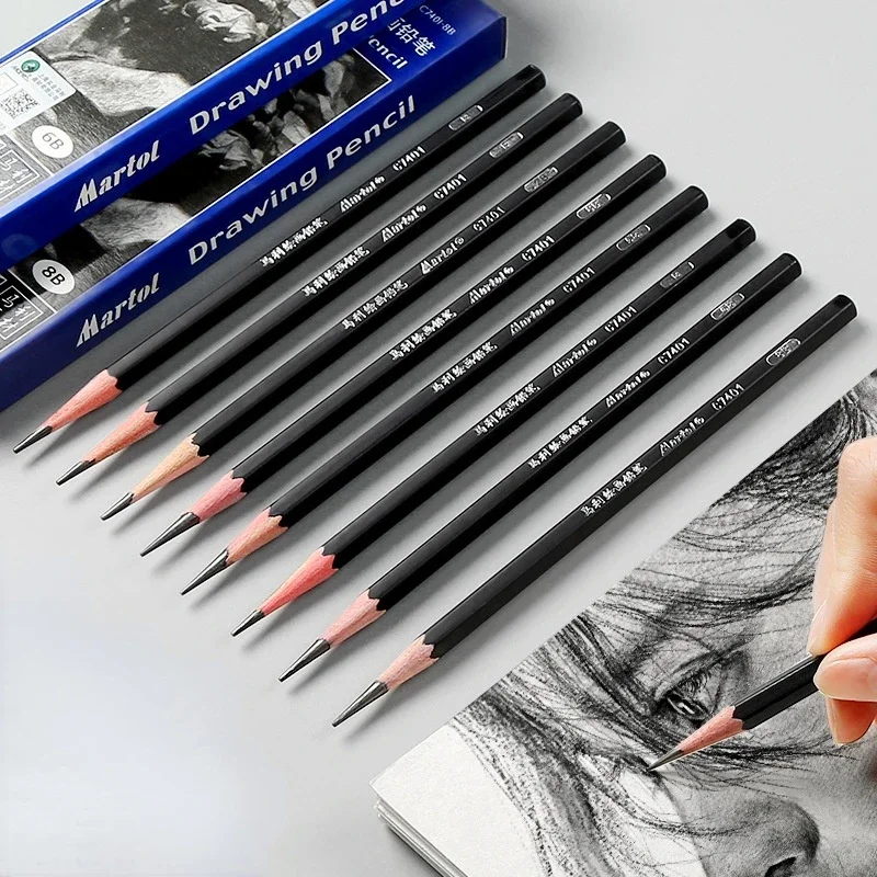 29 Pieces Painting Beginner Sketch Pencil Set Professional  Kit Waterproof Material Durable Wear School Supplies