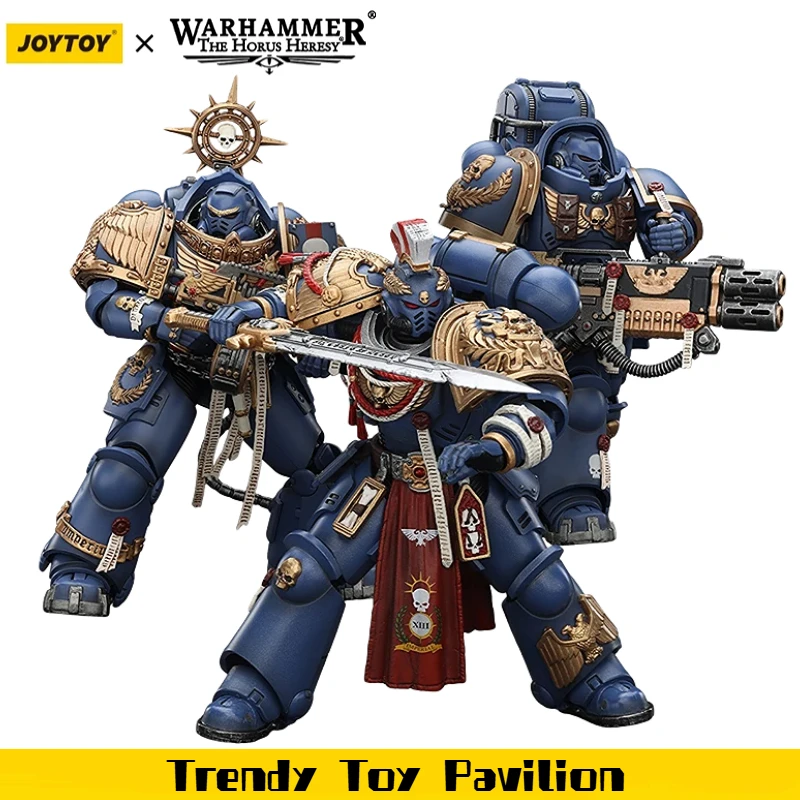 【JOYTOY】워해머 40K 울트라마린스 렐릭 프리머스 아머 렐릭 멀티멜타 헤비 렐릭볼트 라이플 1/18 액션 피규어