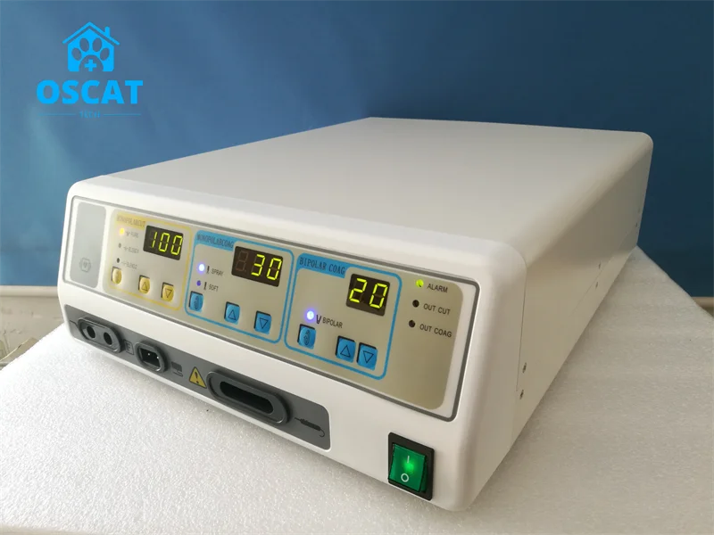 OSCAT Veterinary Equipment Six Working Mode CE Approval Medical Operation Surgical Bipolar Electrocautery