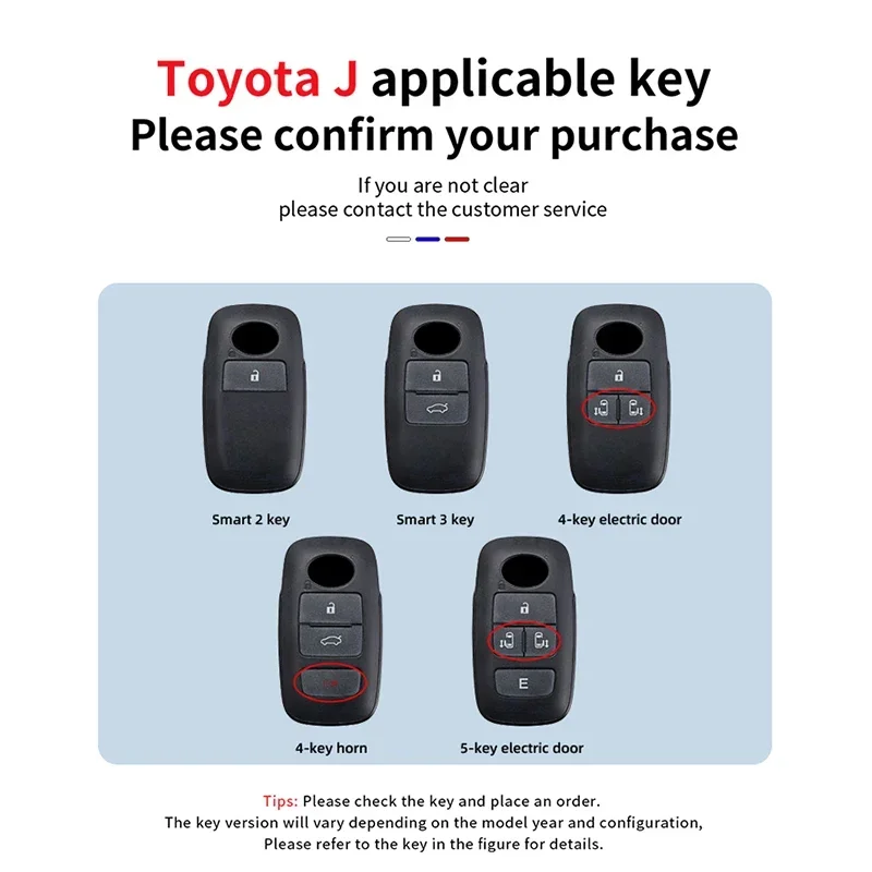 New zinc alloy for Toyota Yaris Ativ raise Veloz Avanza rush Perodua Daihatsu Malaysia smart remote car key case cover keychain