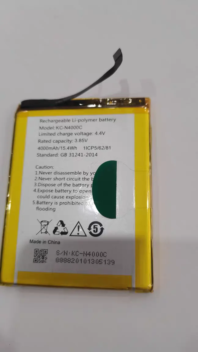 

For Oukitel C22 Battery 4000mAh 100% New Replacement Accessory Accumulators For OUKITEL KC-N4000C