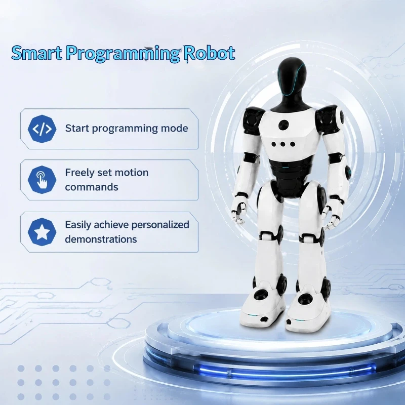 New Arrival 985 AI Robot Toy, Intelligent Conversation Early Puzzle Robot, Singing Dancing Remote Control Intelligence Toy
