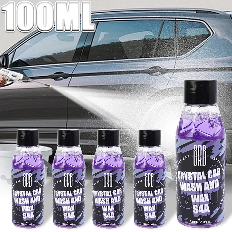 Car High Foaming Shampoo Concentrated Ceramic Cars Wash Soap Works for Foam Cannons Foam Guns Bucket Washes Automotive Parts