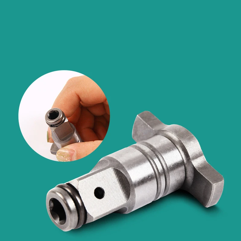 Chave de Impacto Elétrica Brushless, Dupla Utilização, Acessórios do Eixo, Peça Sem Fio, Ferramenta Power Drill, 18V