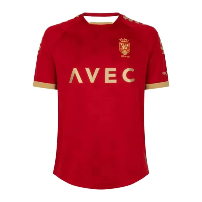 2026 Neue Willem II 2026-27 Saison Heim- und Auswärtstrikots, Atmungsaktive Kurzarm-Fan-T-Shirts für Männer und Frauen, Familien-Set – Detail 5