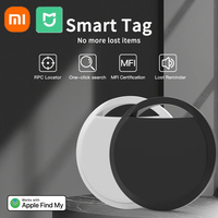 Xiaomi Smart GPS Tracker Work ITag For IOS APP Anti Lost Reminder Device MFI Rated Global GPS Car Key Pet Kids Finder Locator