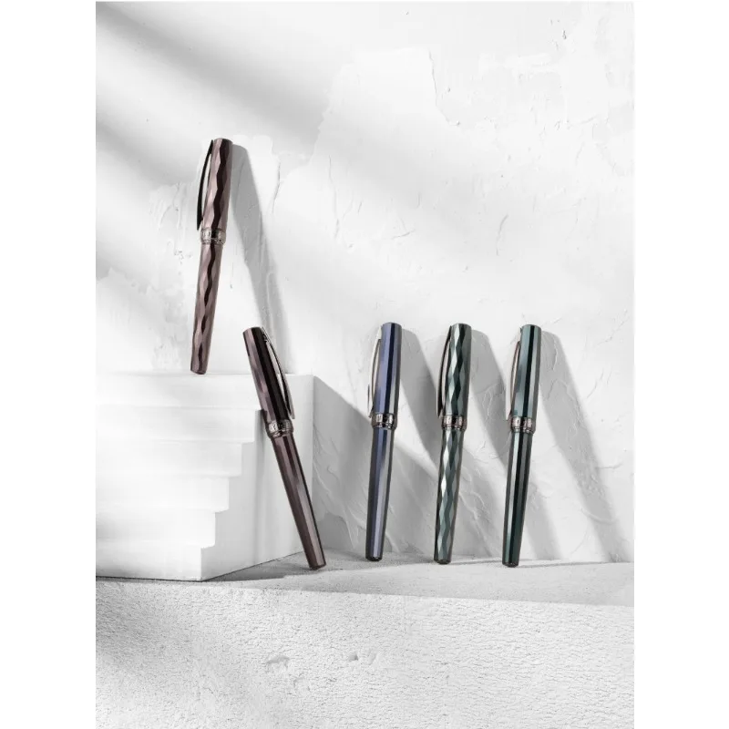 BANJU Doer Series Penna regalo esecutiva – Penna stilografica professionale con pennino in iridio con corpo in metallo, regalo per ufficio elegante e premium