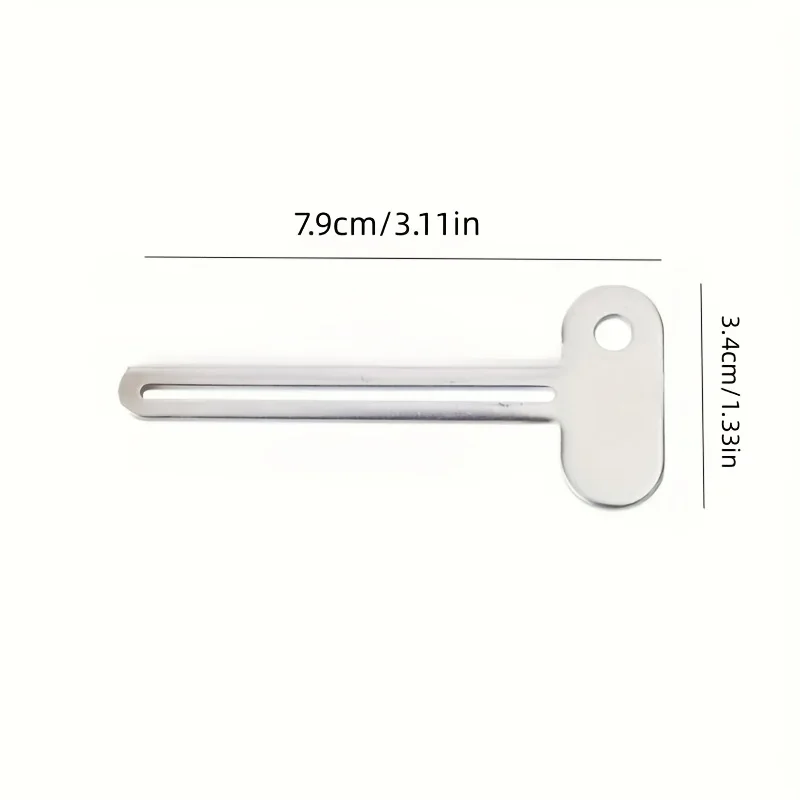 عصارة أنبوب معجون الأسنان من الحديد الزهر، موزع معجون الأسنان اليدوي، ملحقات الحمام، أساور الأنبوب المعدني، لا يتطلب طاقة