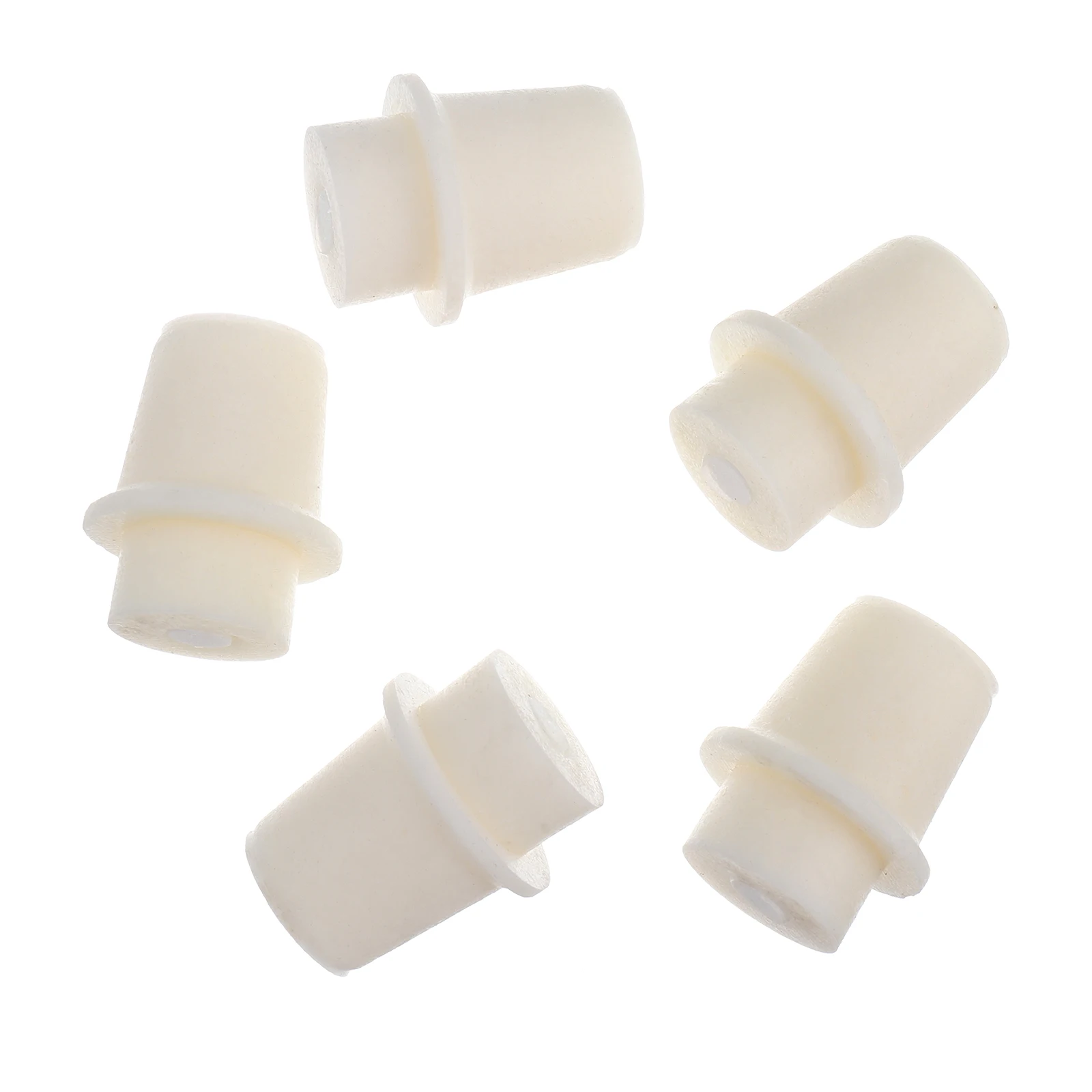 

5 Pcs Stopper Silicone Bottle Stopper Plug Round Sealing Tapered Lab Hardware Kit Lightweight Heat Cold Resistance