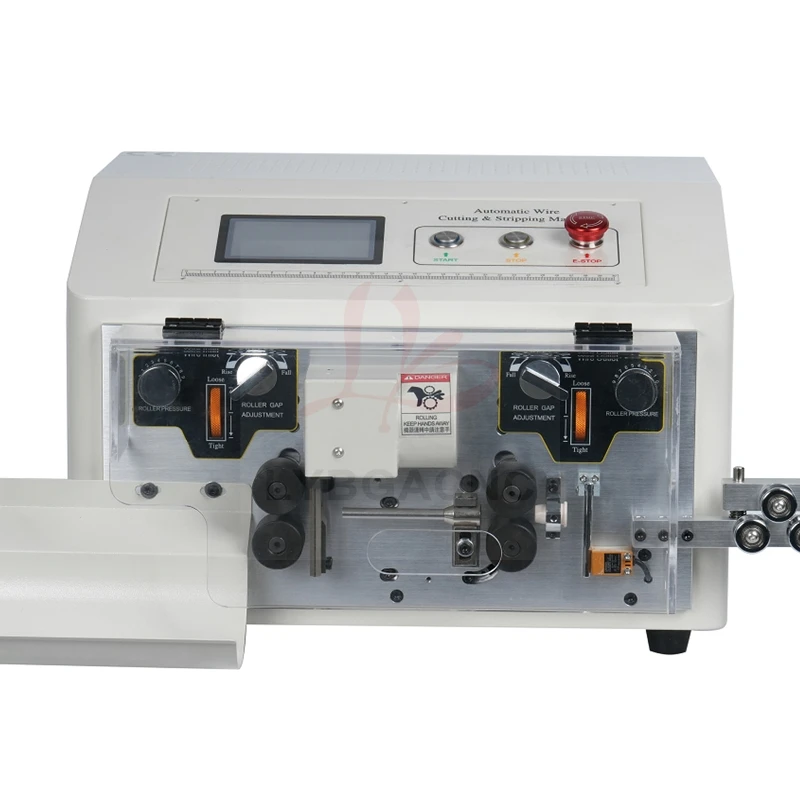 SWT608-JE2S Automatic Peeling Wire Stripper Stripping Cutting Machine 0.1-10mm2 AWG7-AWG28 220V 110V Touch Screen Control