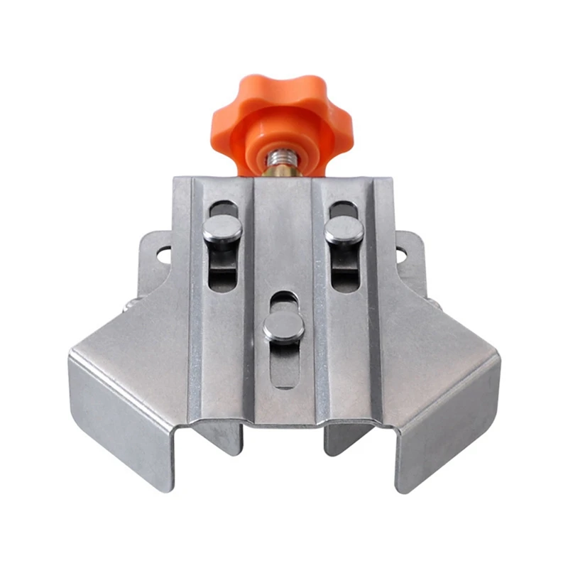 4Pc Carpenter Quick Positioning Clamp For Wood Panel Splicing 90 Degree Right Angle Fixing Clips Right Angle Clamps-Open Durable