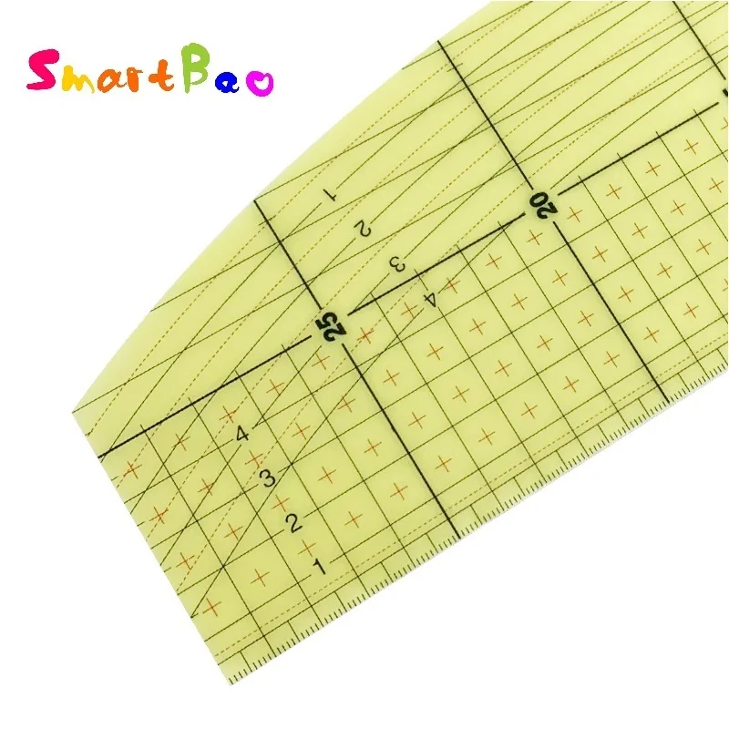 30cm Ironing and Sewing Measuring Ruler - High-Temperature Resistant Craft Tools