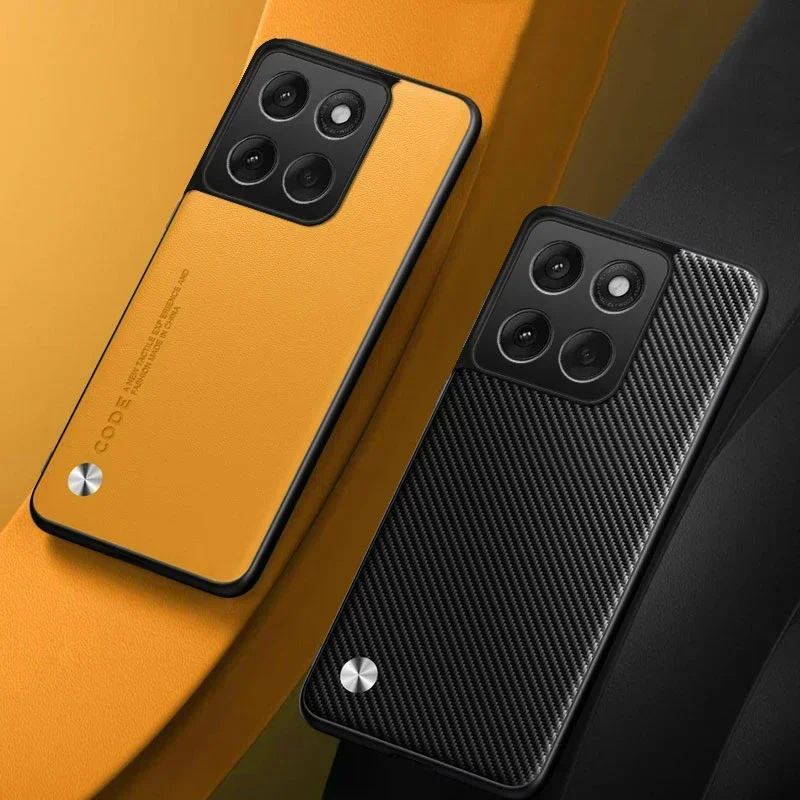 Luxury PU Leather Back Phone Case For Motorola Moto edge 60 70 Fusion 60Pro 60Neo MOTO Signature Soft Case For Moto edge 70 Pro