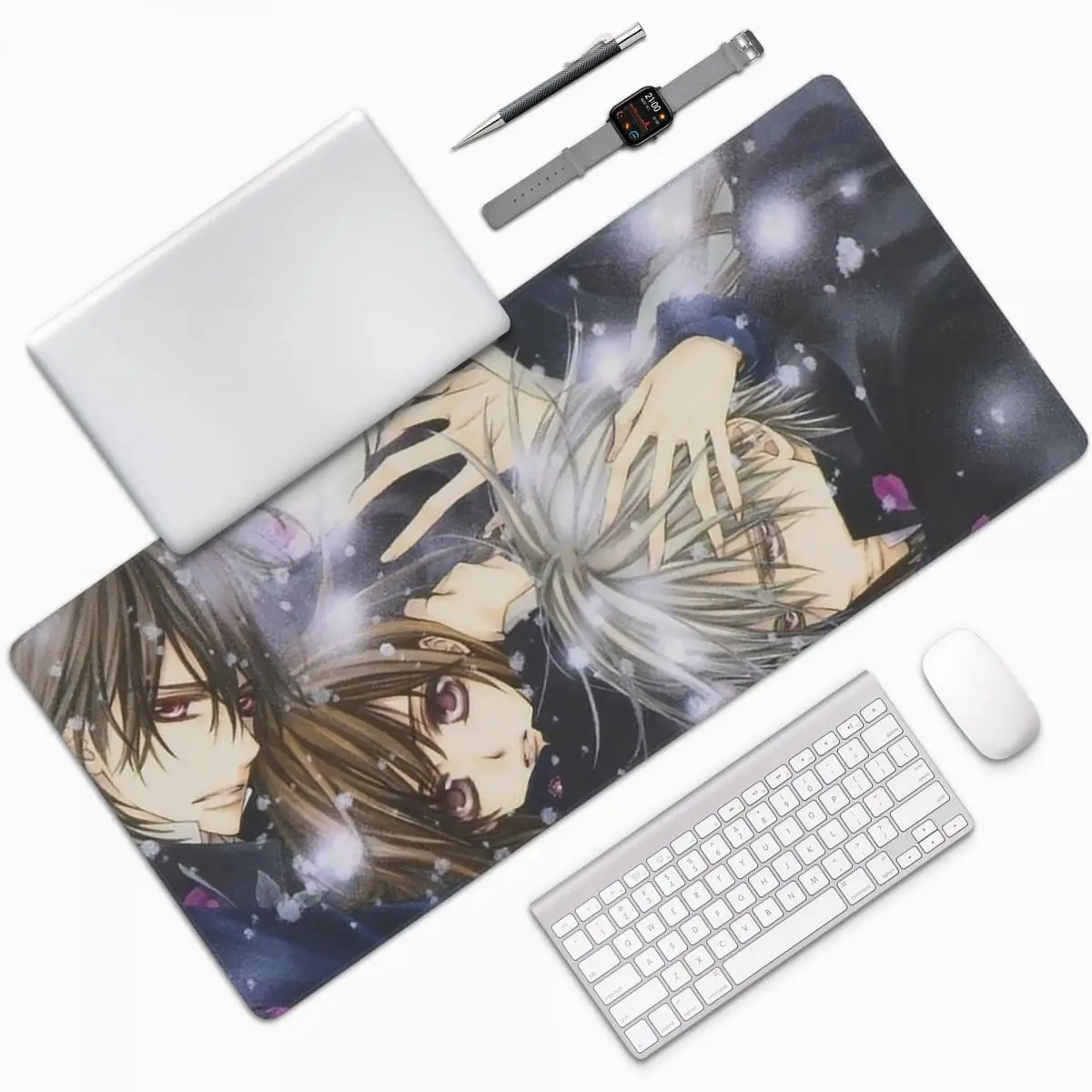 Vampire Knight Anime Large Mouse Pad Computer Keyboard Mouse Mat Gamer PC Laptop Desk Mat Office Accessories Table Mats