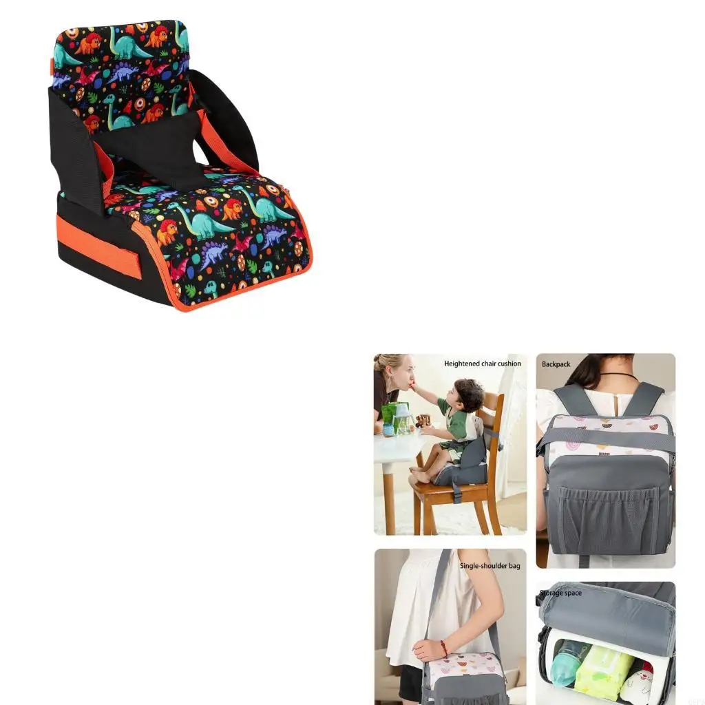 

Нескользящее детское сиденье-бустер для обеденного стола, автомобильное кресло, мягкая подушка сиденья из полипропилена с легкой