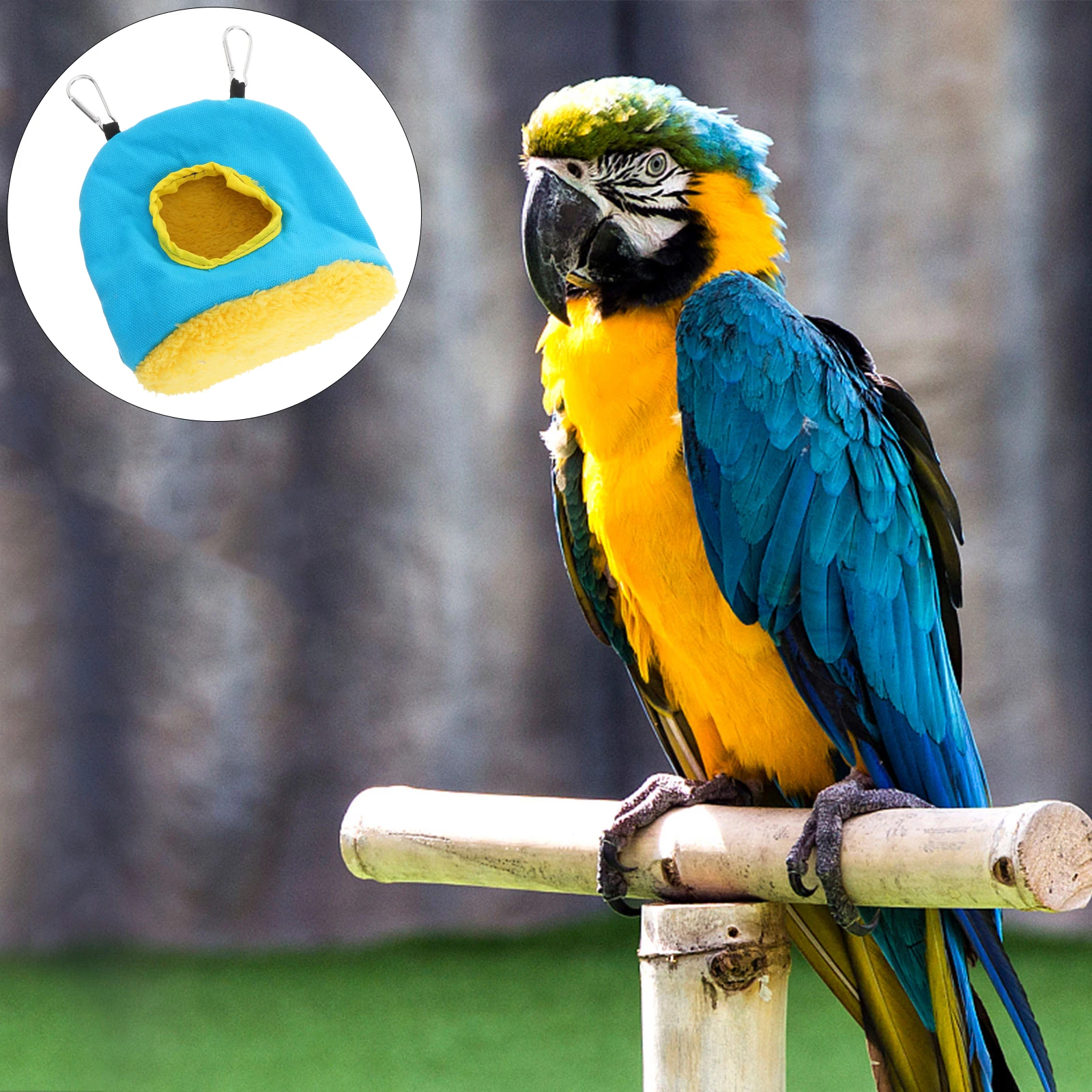 

Warm Bird Nest Adorable Nests for Cages Parakeet Cold Weather Parrot Cute Sleeping Bed Cozy Small Pet
