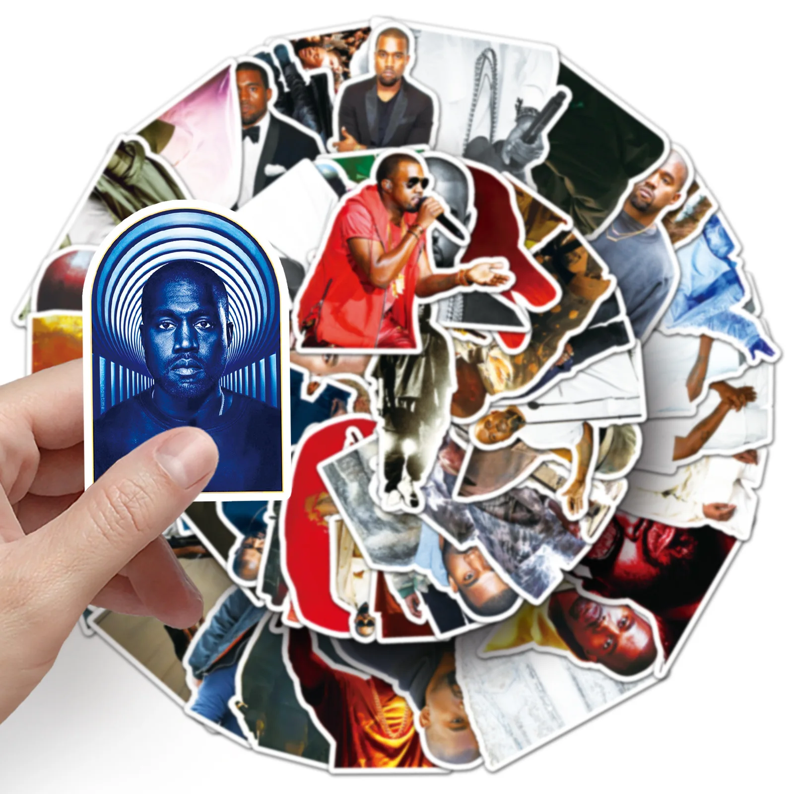 50Pcs Ye Stickers K…