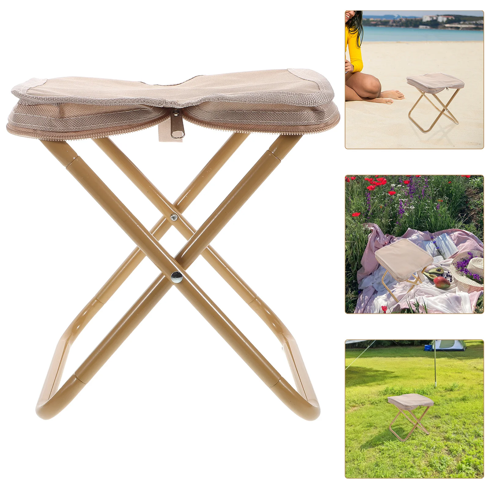 

Portable Folding Stool Lightweight Compact Chair for Outdoor Camping Hiking Fishing Picnic Travel Compact Chair