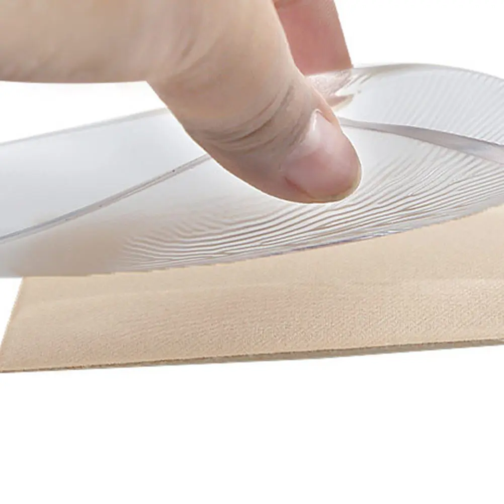 

8pcs Height Increasing Insoles Soft Material High Elasticity Invisible Shoe Pads Boosters No Odor Washable Honeycomb Structure