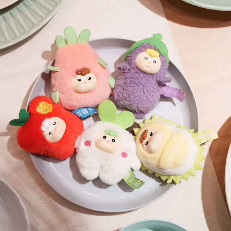 Bestie Lamb Mini Alles hat eine Einstellung Blind Box Serie Niedliche Brosche Schlüsselanhänger Anhänger Kühlschrank Aufkleber Mystery Box Geschenke