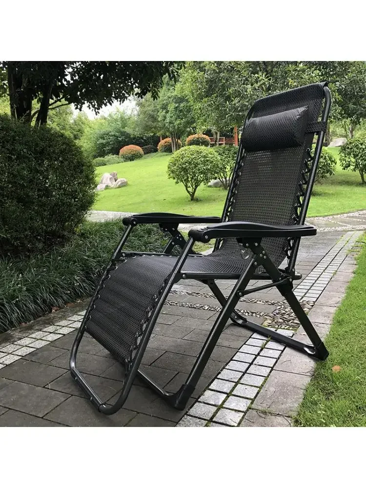 

q Outdoor Chiase Lounge Ajustable Tilt Angle Folding Chairs with Armrest Quick Drying Material for Summer Nap Beach Camping Pool