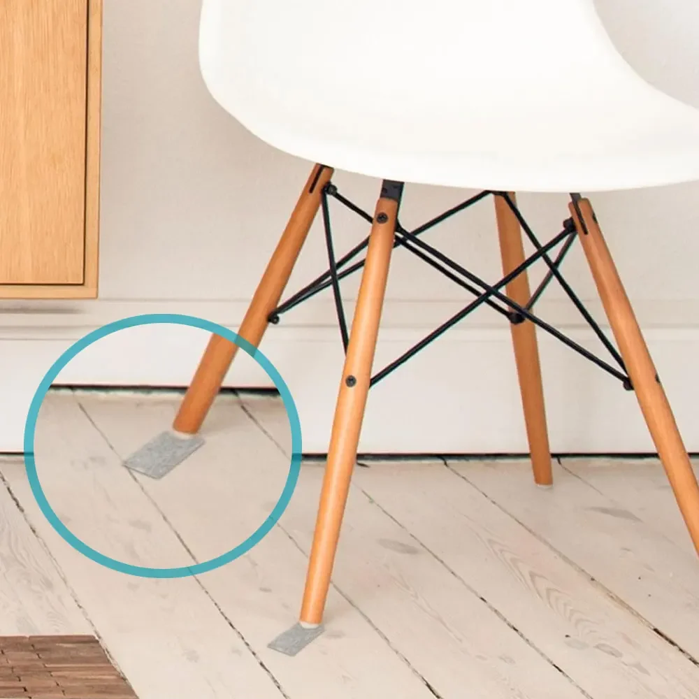 1Pc Felt Table Chair Leg Protection Self-adhesive Thickening Foot Pad Cover Shock Absorber Mute Mat Protective Sofa Floor Pad image 4