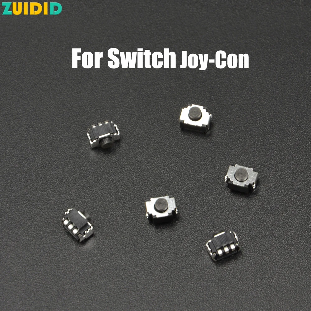 ZUIDID 2/5/10 pièces pour commutateur gauche droite LR L R panneau de boutons de commutation pour commutateur NS Joy-con Microswitch pièces de rechange