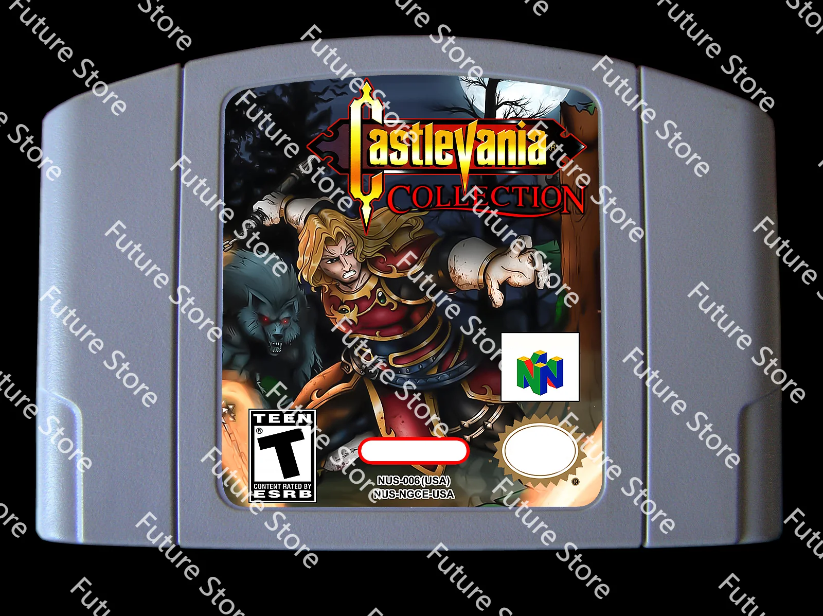 

64-битная игра ** Картридж Castlevania Collection 5 в 1 (версия для США!! Английский язык!! )