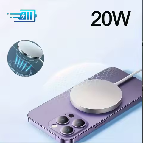 Apple MagSafe Wireless 20W Charger For iPhone 16 15 14 Pro Max Fast Charging Type C For iPhone 12 13 Mini Quick Magnetic Charge - AliExpress 