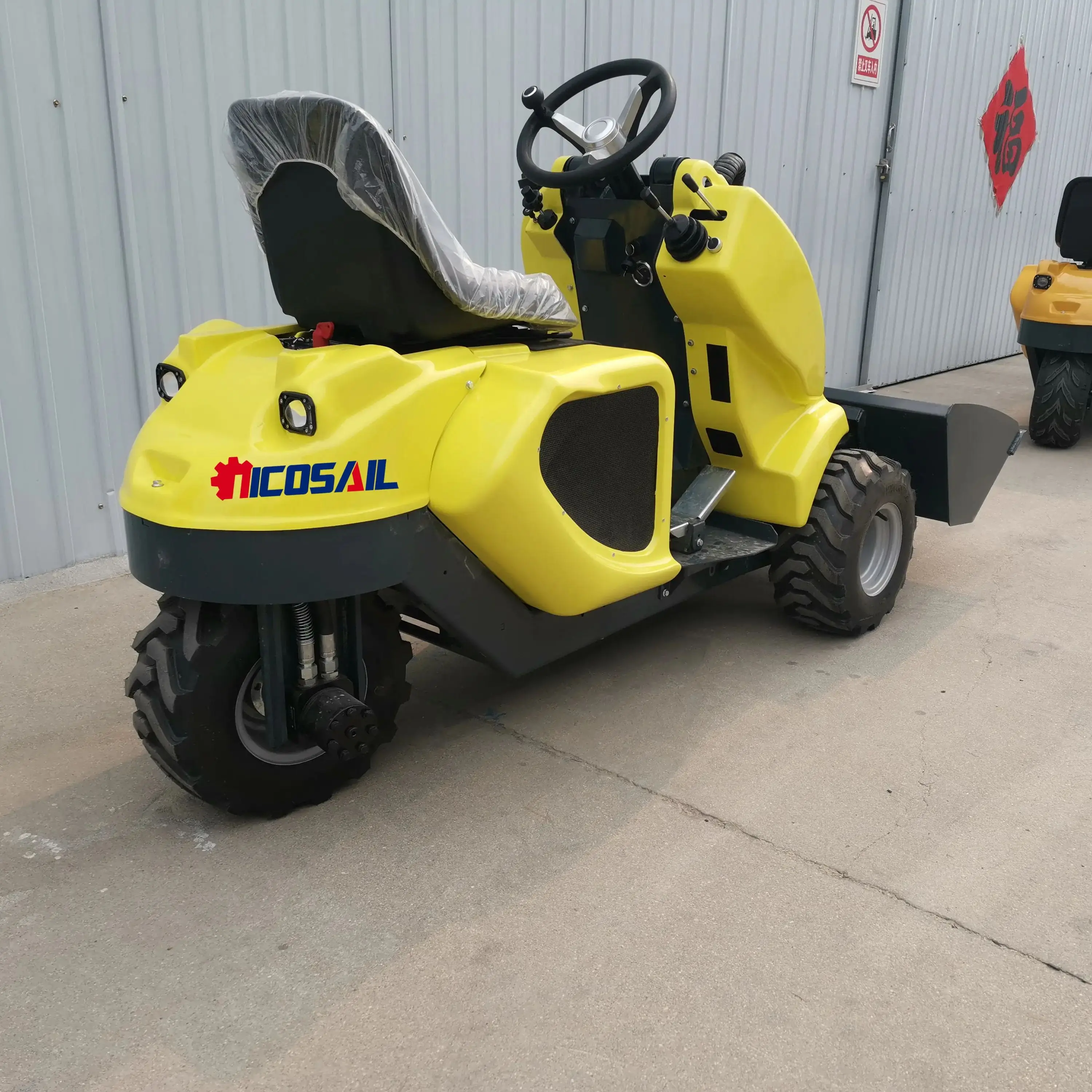 محمل توجيه صغير سهل الارتداء ذو 3 عجلات، سعر منخفض، محمل توجيه صغير من ديزل CE/EPA مع ملحقات #3