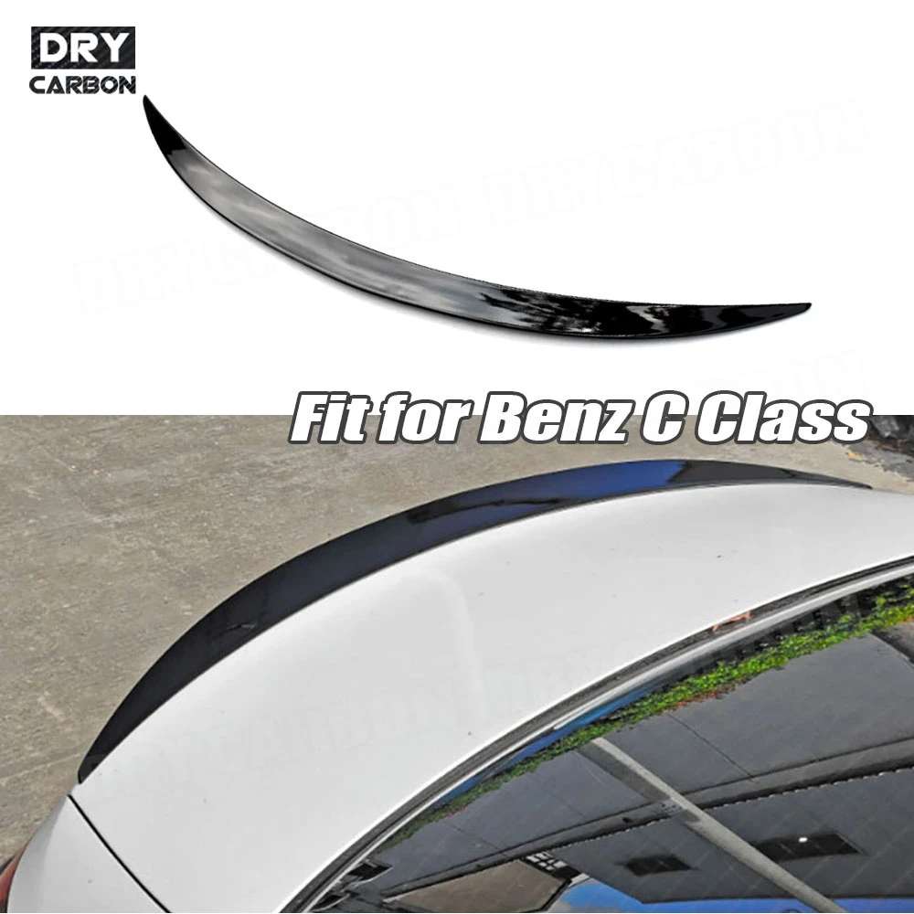 

A Style Car Rear Boot Lip Spoiler for Mercedes Benz C Class W206 2022+ Rear Spoiler Wing Trunk Lip Body Kits Accessories