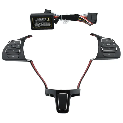 Imagen 2 del producto Botón de Control remoto inalámbrico para volante de coche, para VW Passat Tiguan Magotan, controlador multifunción, interruptor Universal